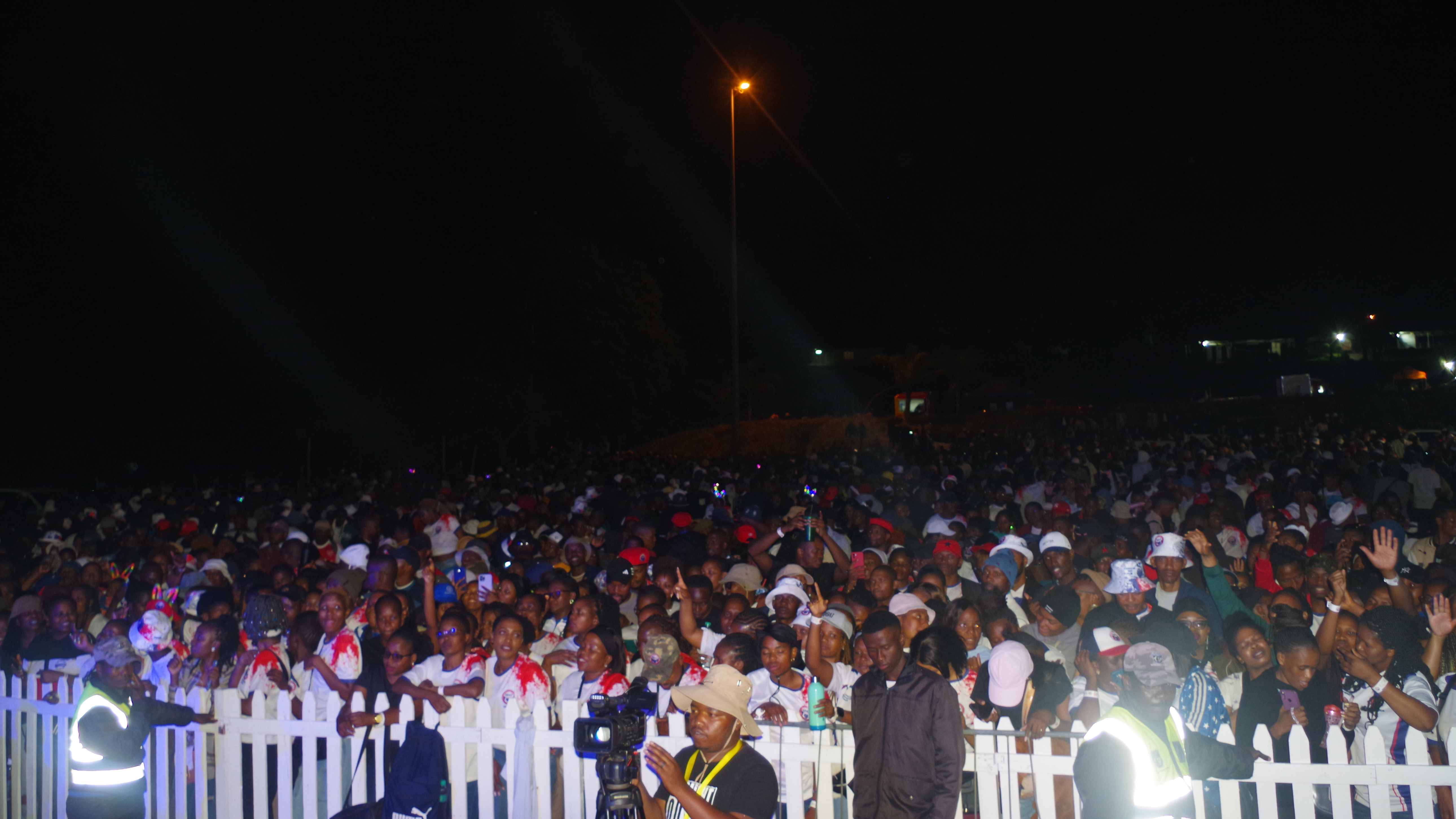 The packed Mavuso Trade and Exhibition Centre during the Teachers Day Bash.